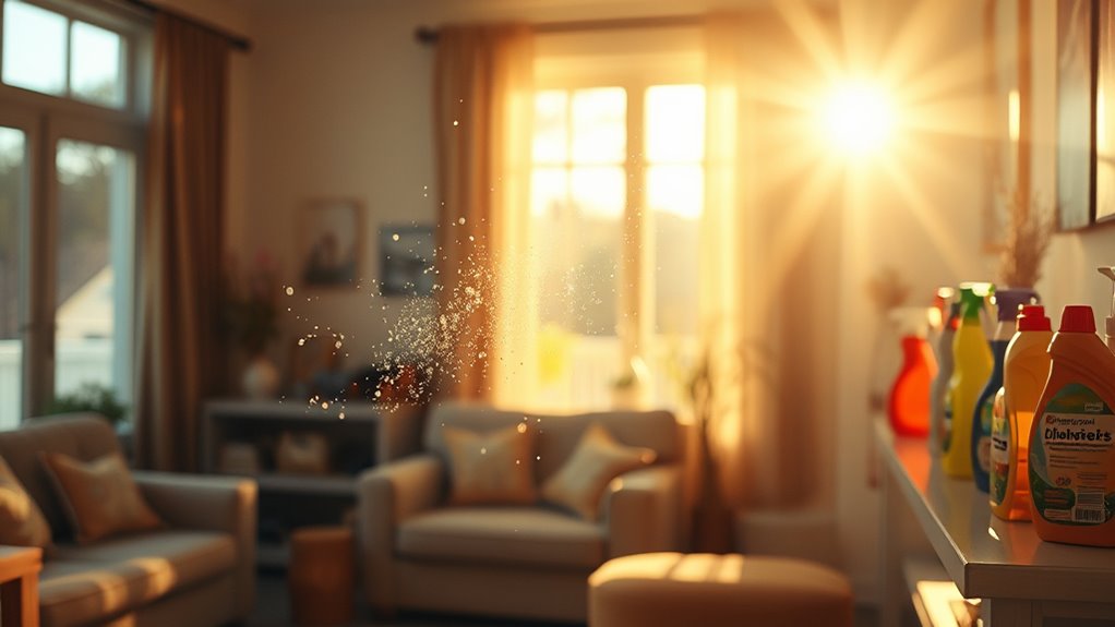 toxic chemicals from cleaners