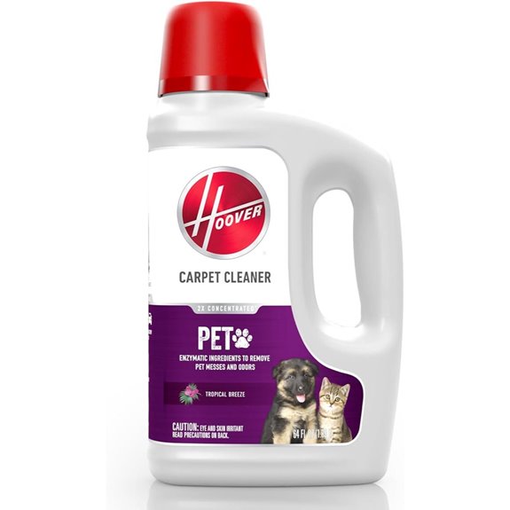 Hoover Pet Carpet Cleaner Solution 64 oz. Tropical Breeze