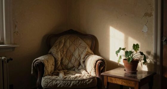 unoccupied silent corner spaces