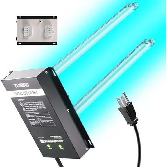 TURBRO 72W UV Sanitizer Lamp with Air Purifier