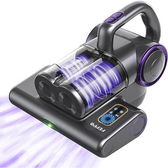 FEPPO Bed Vacuum Cleaner with UV-C & HEPA