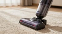 vacuuming increases particle dispersion