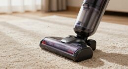 vacuuming increases particle dispersion