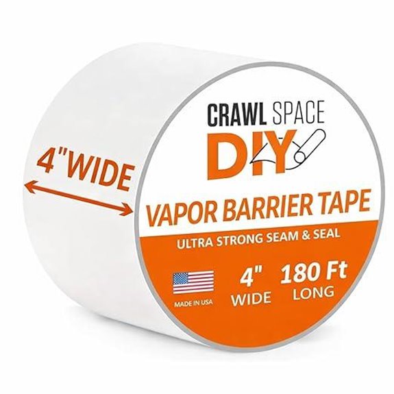 CrawlSpace-DIY Vapor Barrier Tape 4 x 180