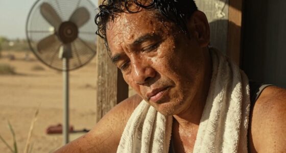 ventilation or dehydration fatigue