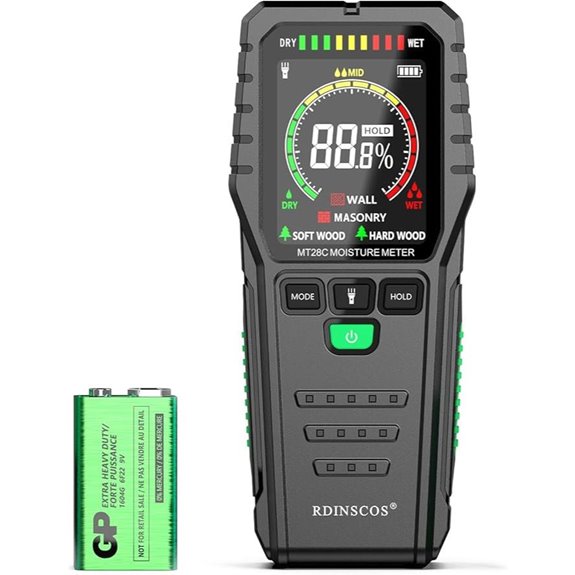 Pinless Moisture Meter for Walls and Floors