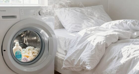 wash bedding regularly thoroughly