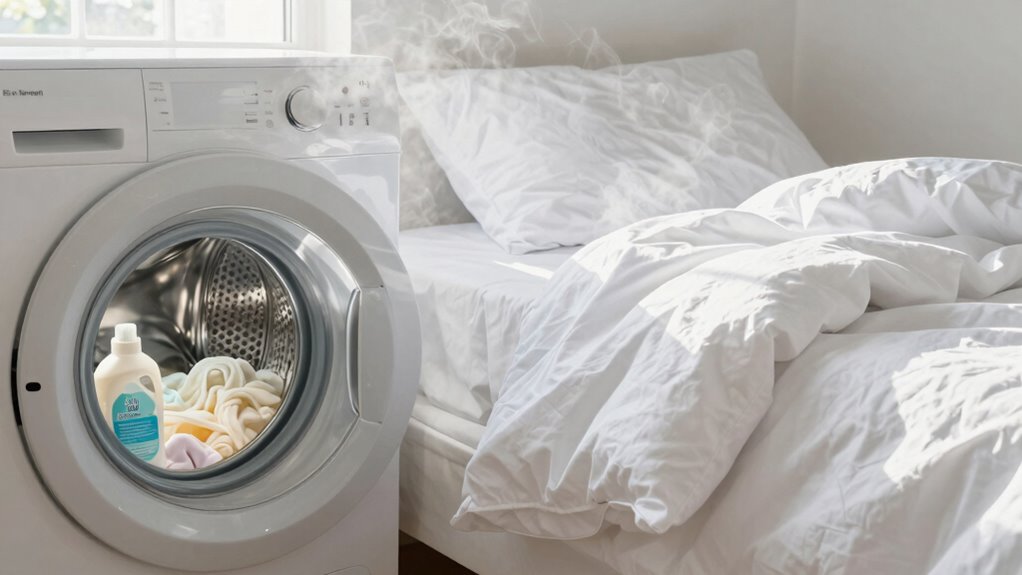 wash bedding regularly thoroughly