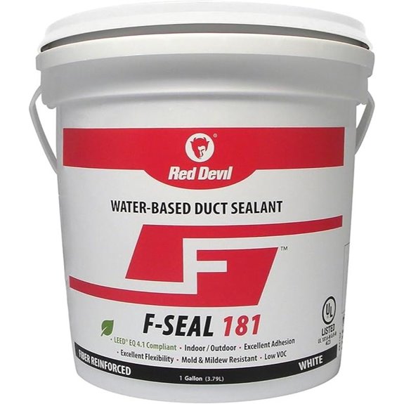 Red Devil 0841DW F-Seal 181 Water Based Duct Sealant