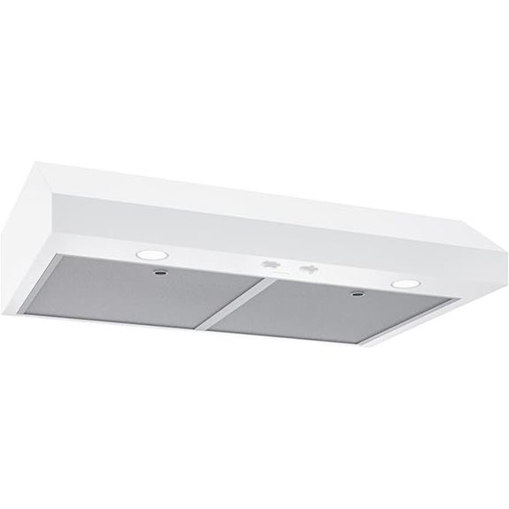 Broan-NuTone 30-Inch White Range Hood with 350 CFM