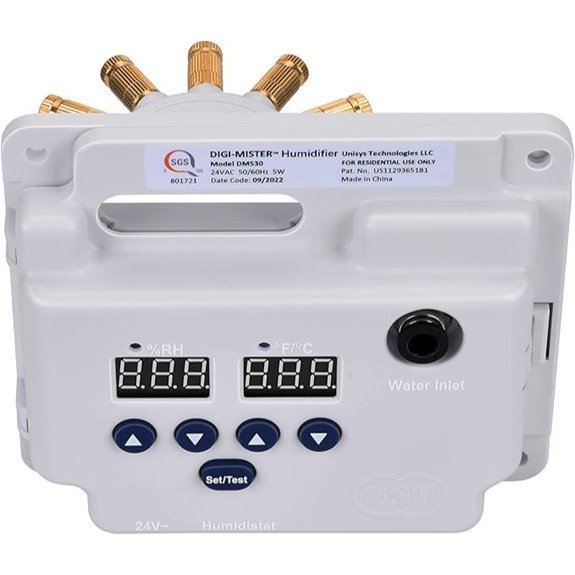 Evaporative Duct Mount Whole House Humidifier