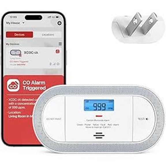 X-Sense Wi-Fi Carbon Monoxide Detector with App