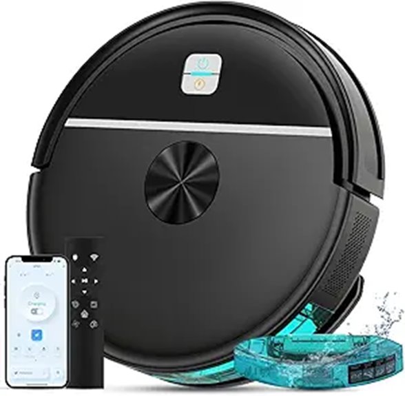 ECOHOME 2-in-1 Robot Vacuum and Mop with Wi-Fi