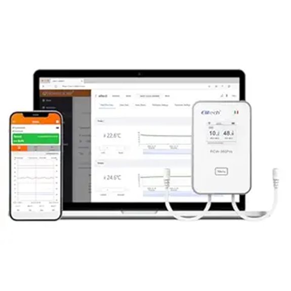 Elitech WiFi + 4G Data Logger with Cloud Alerts