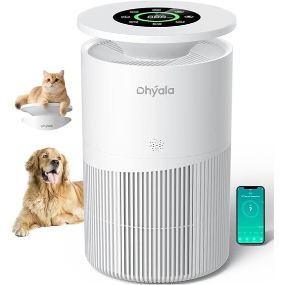 Large Room Air Purifier with WiFi and Auto Mode