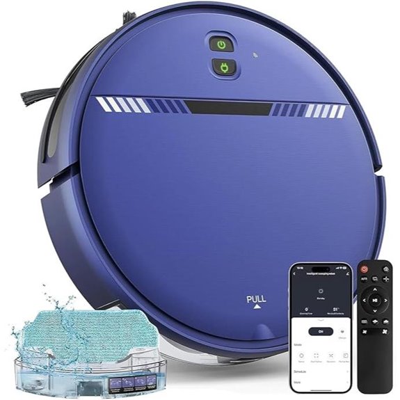 Robot Vacuum & Mop Combo with WiFi and App