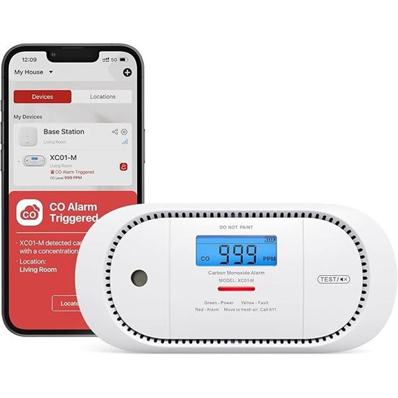 X-Sense Wireless Carbon Monoxide Detector XC01-M (1-Pack)