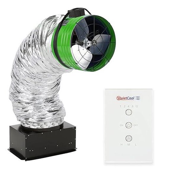 Quietcool RF Classic Whole House Fan with Wireless Control
