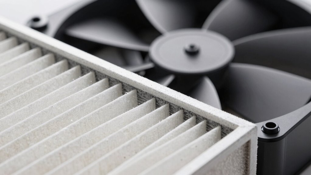 airflow limits filtration efficiency
