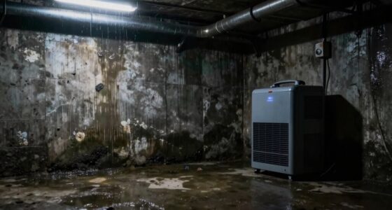 basement moisture indicates capacity