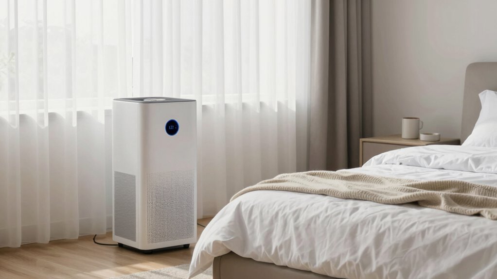 clean air promotes restful sleep