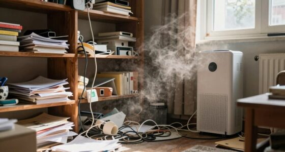 clutter affects indoor air