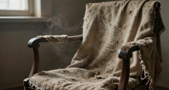 contaminants from fabrics indoors