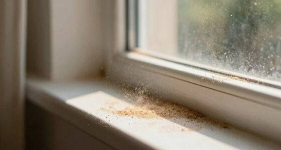 dust infiltration through openings