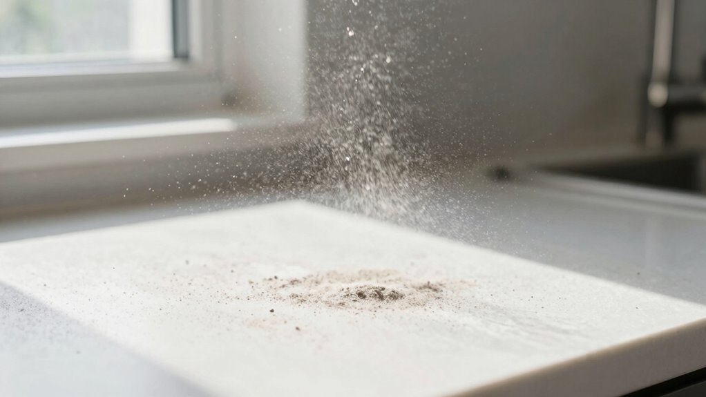 dust settles quickly again