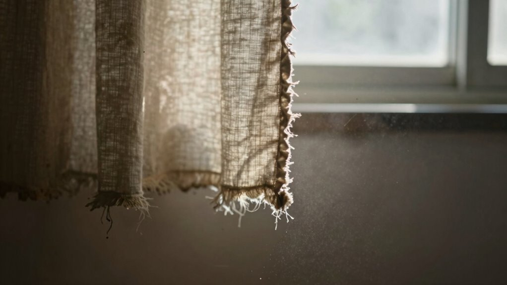 fabrics trap dust odors