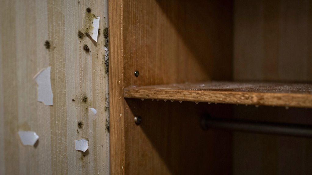 hidden moisture buildup areas