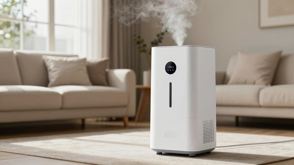 large quiet easy maintenance humidifier