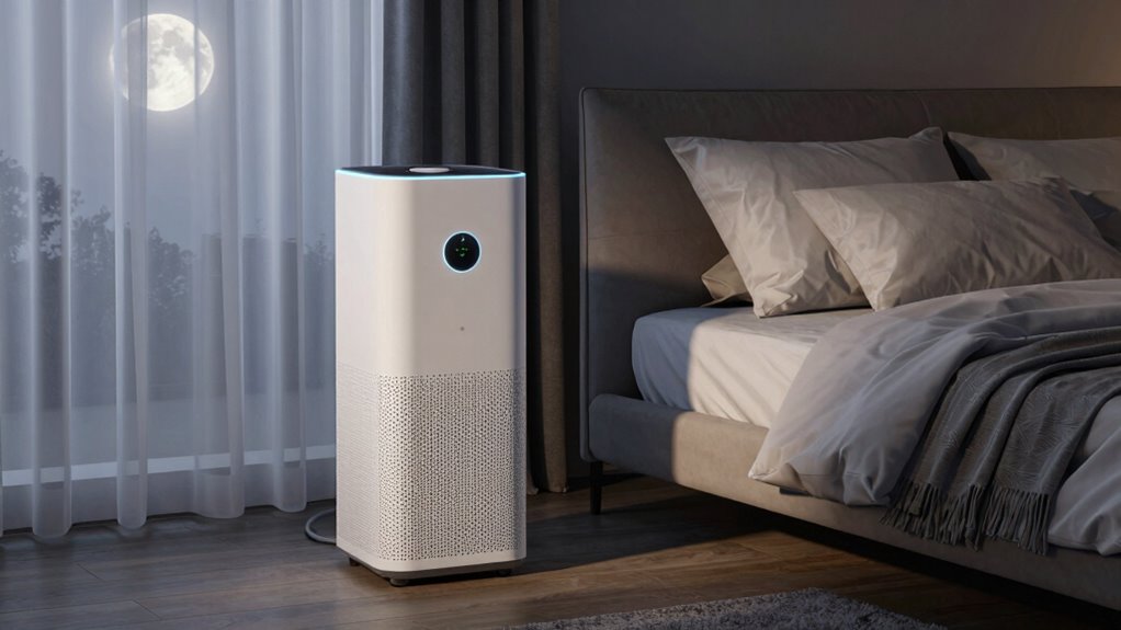 nighttime air purifier features