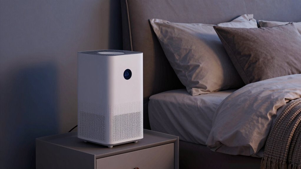 optimal bedroom air purifier size