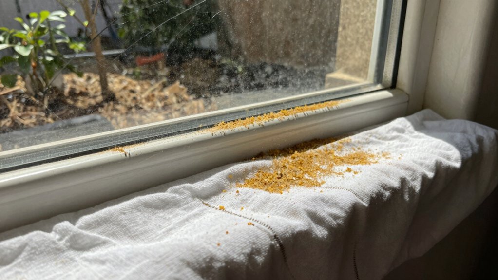 outdoor dust infiltration prevention
