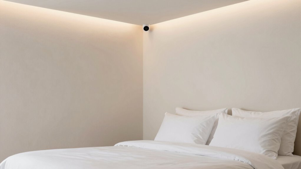 overlooking concealed sensor positions