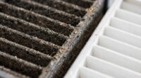 pre filter clogging reduces efficiency