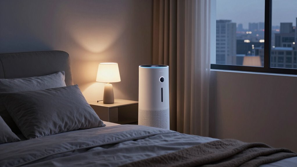 quiet dimmable sleep environment