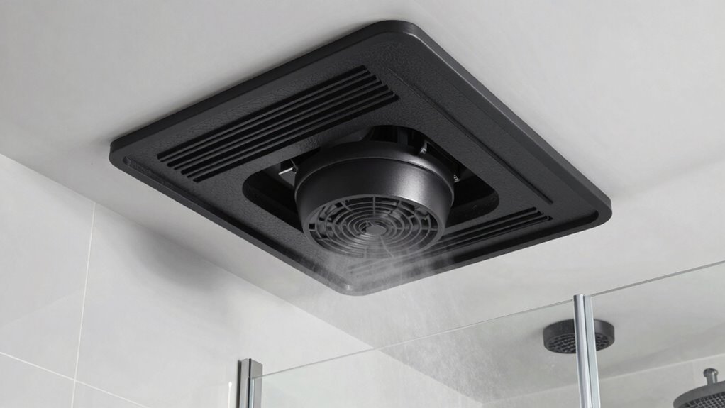quiet efficient bathroom ventilation