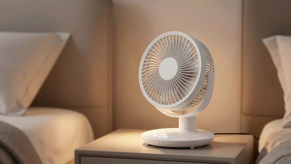 quiet energy efficient bedroom fans