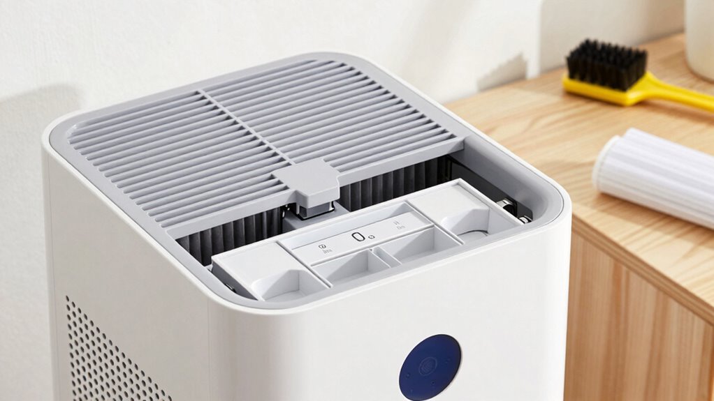 regular filter replacement routine