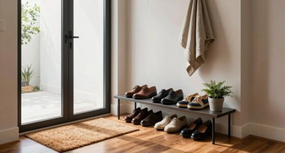 remove shoes at door