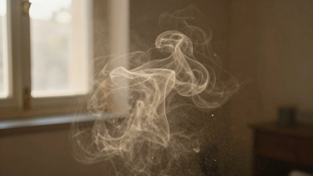 residual smell persists naturally