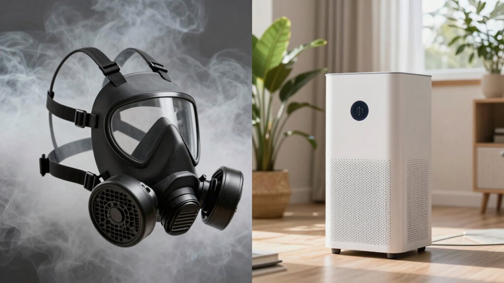 safety gear versus home filtration