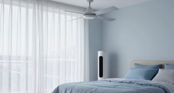 silent bedroom cooling options
