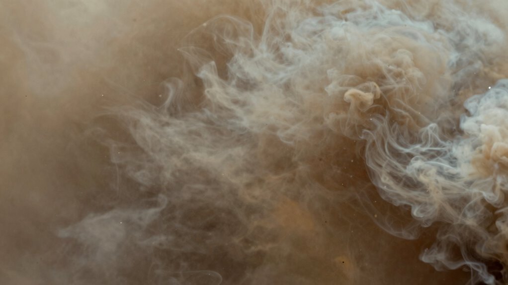 small particles cause smoke