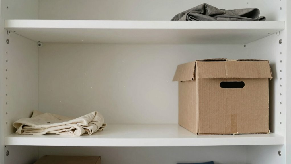 stored items cause closet odors