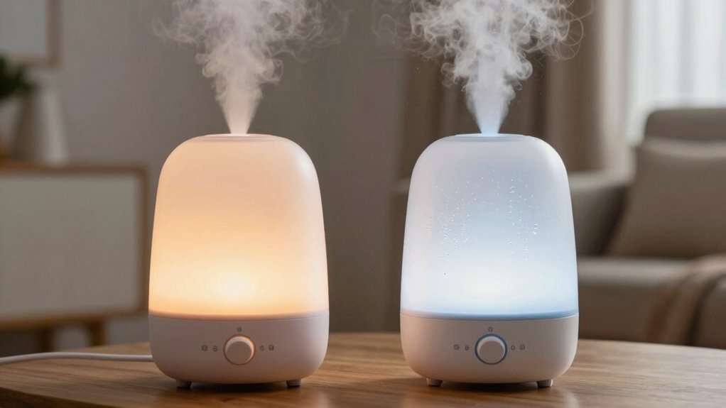 types of humidifiers compared