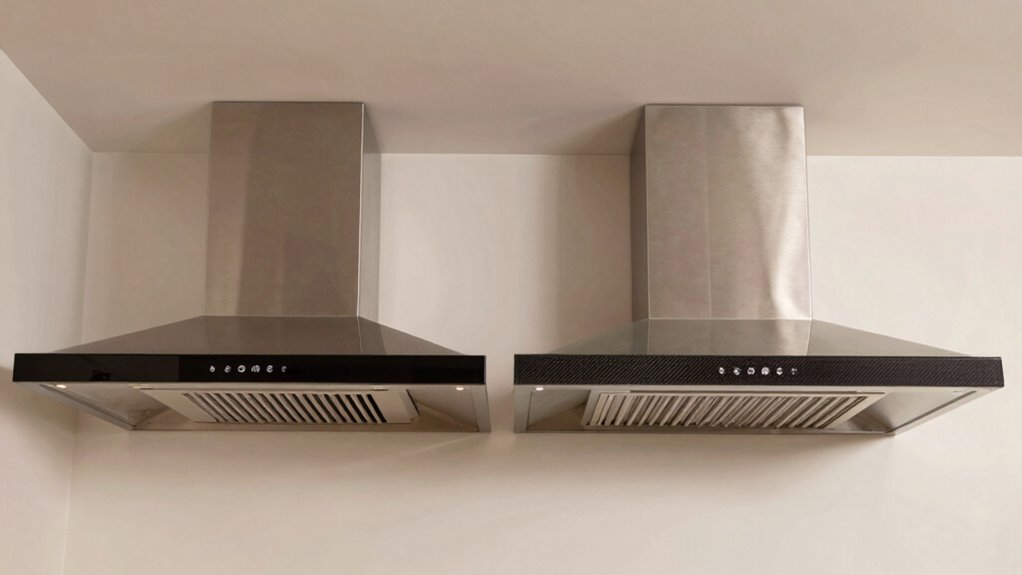 types of kitchen hoods