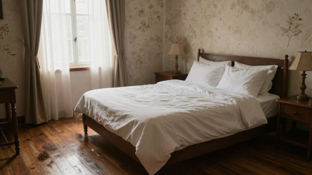 unoccupied rooms develop odors